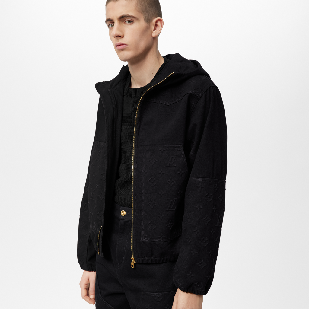 Louis vuitton clearance hooded jacket